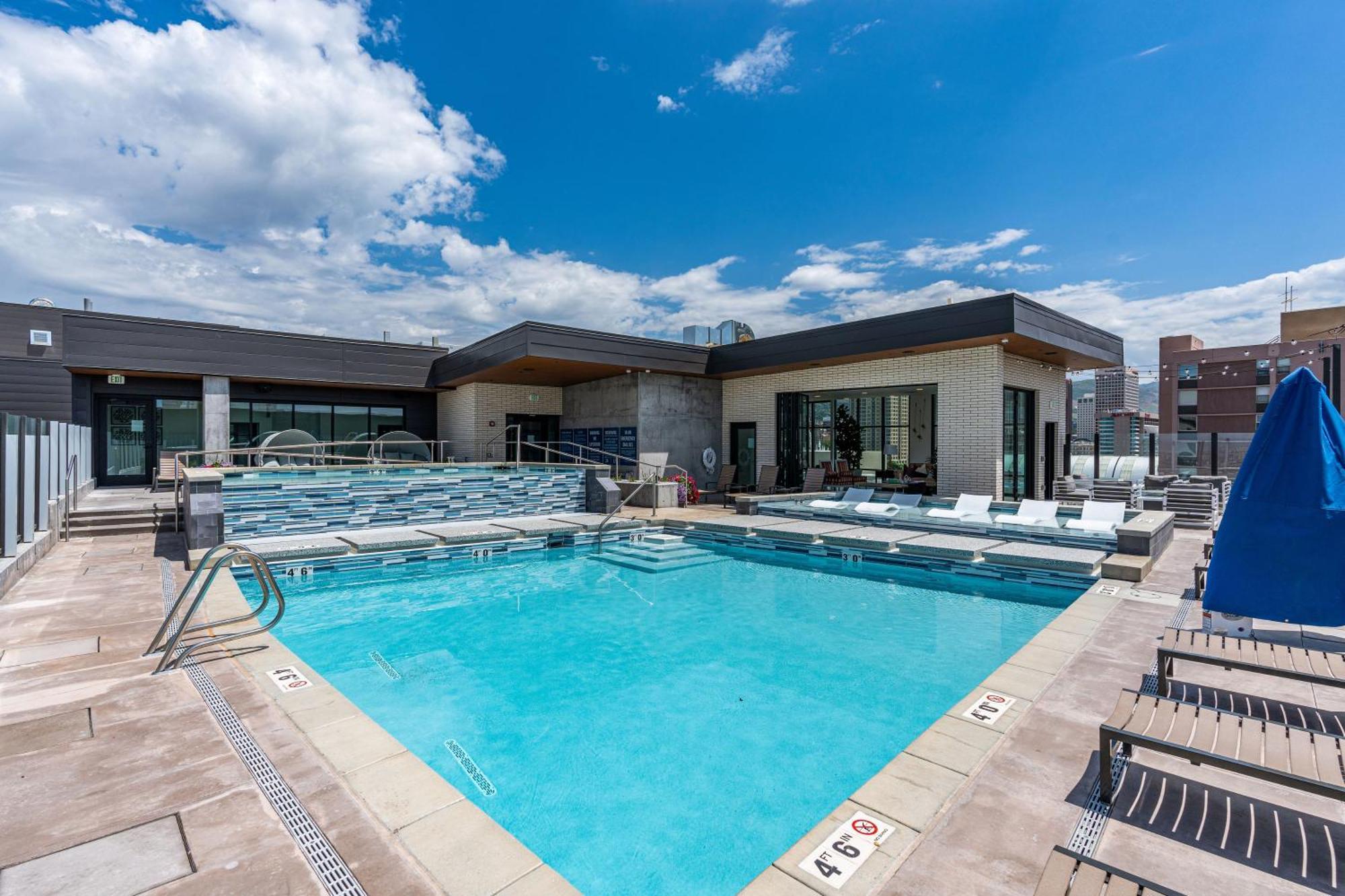 Best Views! Lux 9Th Fl Gym Pking Pool Htub King Bd Salt Lake City Zewnętrze zdjęcie